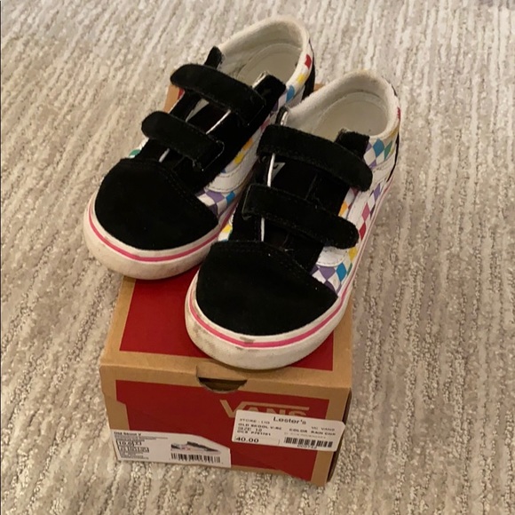 girls vans size 10